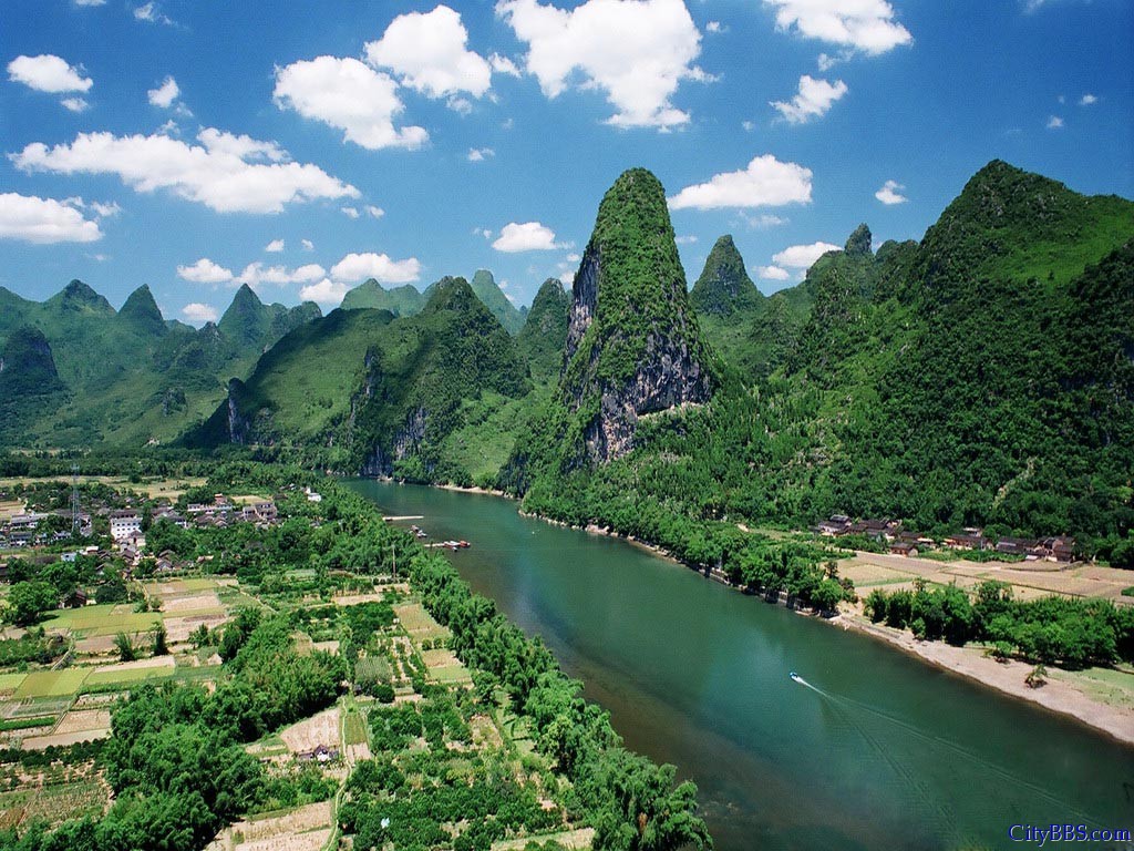 中国桂林-桂林山水甲天下