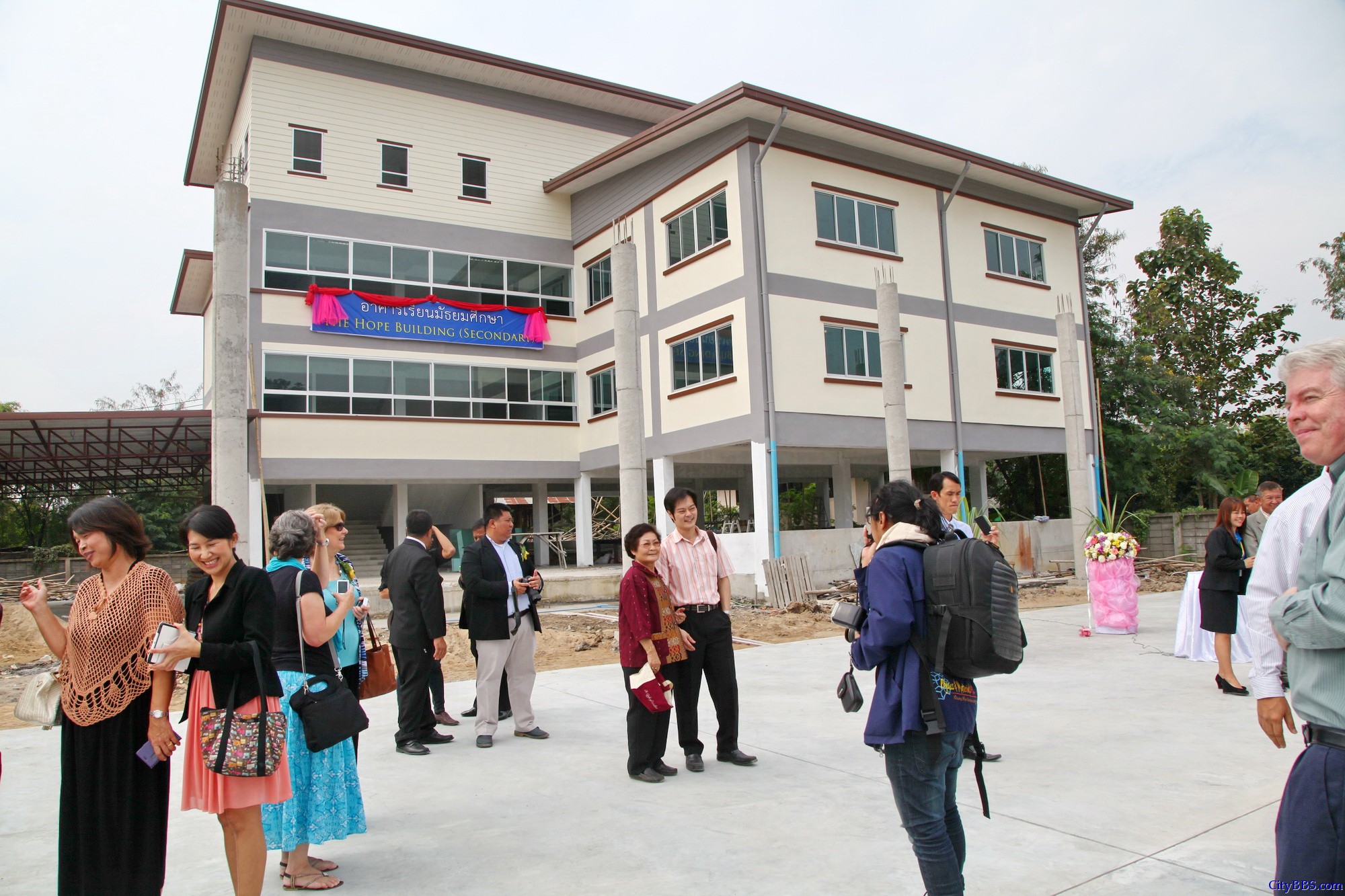 ABS新教学楼落成典礼 ABS高中部已经开始招生了~