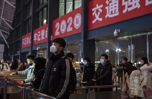 多图直击肺炎疫情下武汉火车站华南海鲜市场