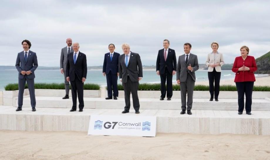 G7峰会： 七国领袖推出终结大流行疫情计划
