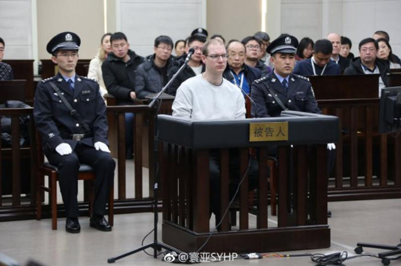 在华被捕的加拿大人