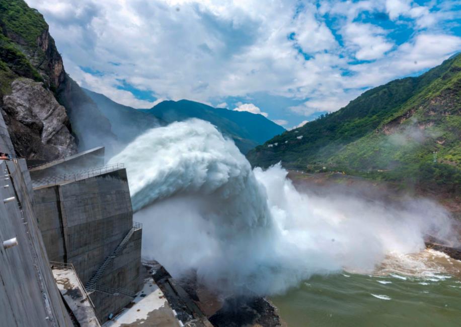 世界在建规模最大水电站——中国白鹤滩水电站