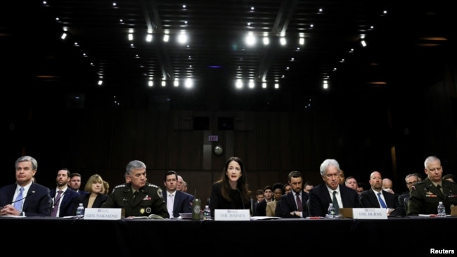美国国会参议院举行主题为“全球威胁”的听证会