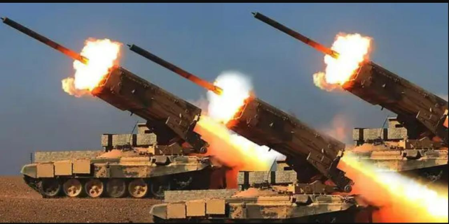 BM-21“冰雹”火箭炮