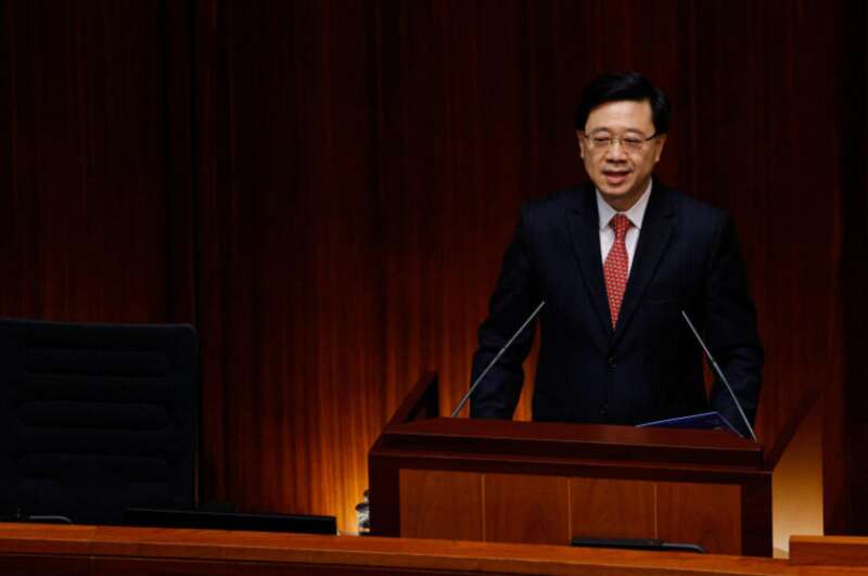 香港特首李家超10月19日公布上任后首份施政报告