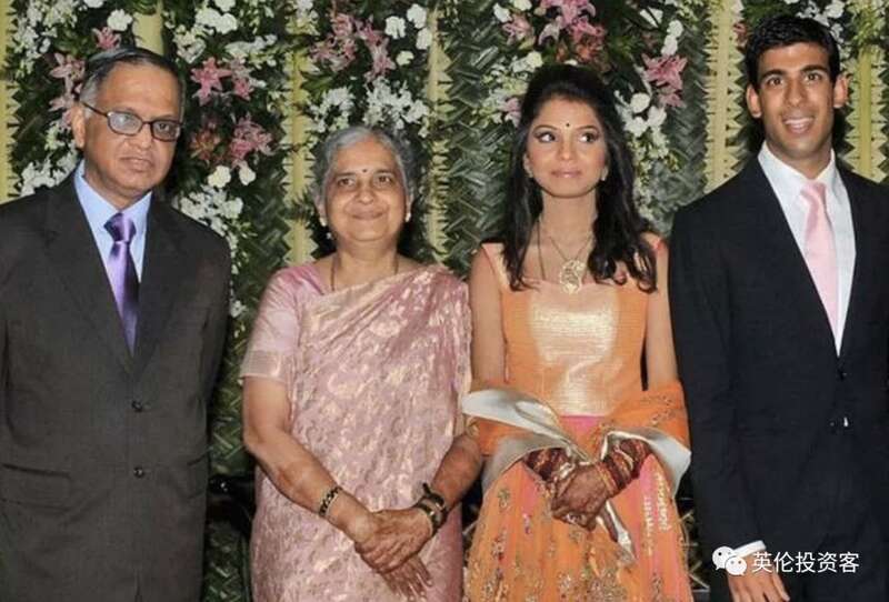 苏纳克妻子的父亲是印度第六大富豪、IT外包公司Infosys创始人N. R. Narayana Murthy ... ... ...