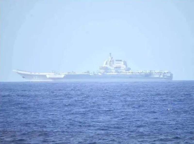 山东舰挺进关岛400海里