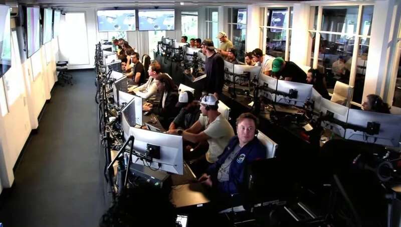 在 SpaceX 位于得州的发射基地
