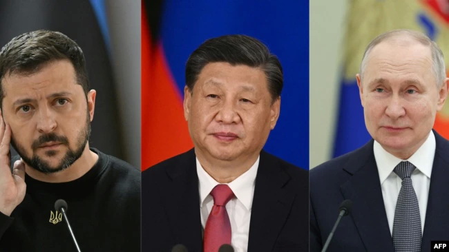 欧美官员期待中国促使莫斯科参与停火和谈