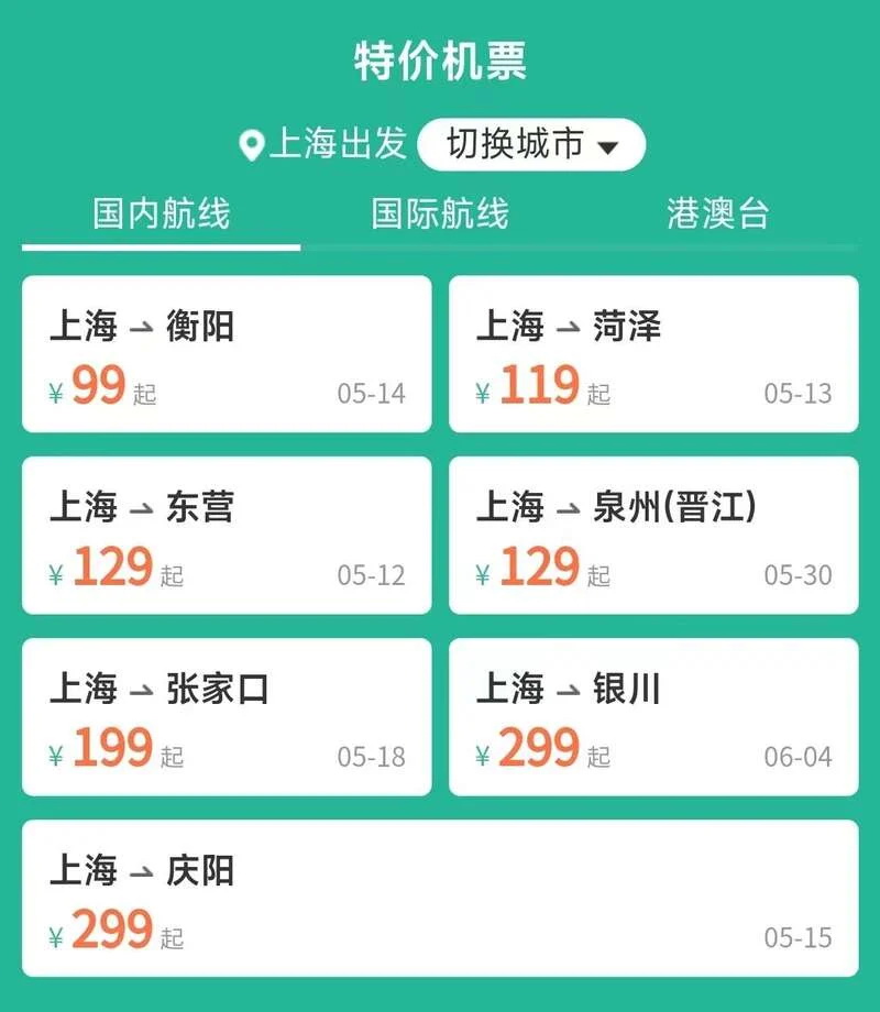 此前一直居高不下的中美航线，机票价格也终于松动了