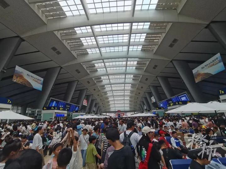 北京火车南站人流