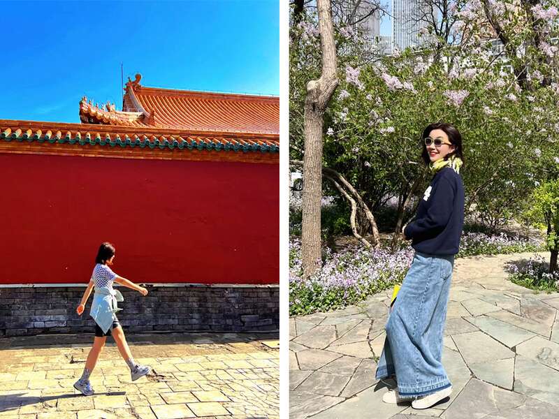 林二娜喜欢拍照和旅游