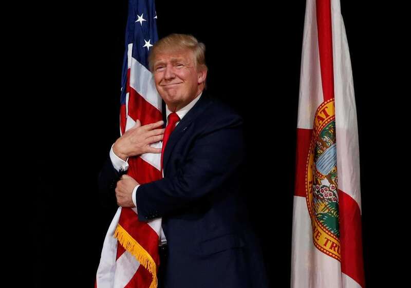 美国选民对特朗普的支持比拜登高