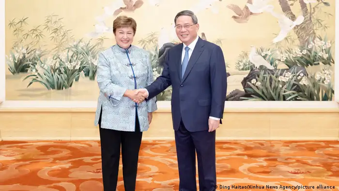 格奥尔基耶娃2023年9月到访北京会晤中国总理李强