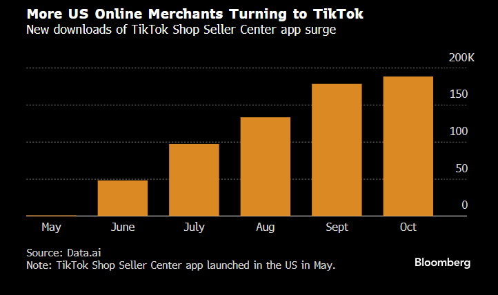 More US Online Merhants Turning to TikTok