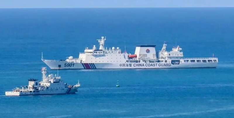 中国海警的实力不是菲律宾能碰瓷的